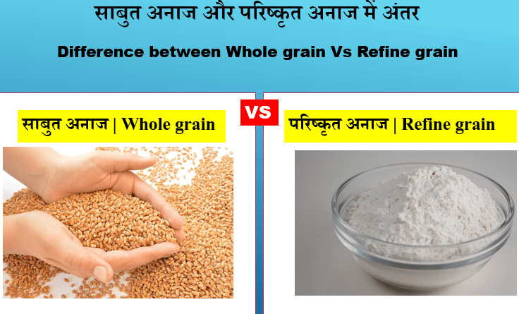 साबुत अनाज और परिष्कृत अनाज में क्या अंतर है? | What is the difference between the whole grain and fine grains